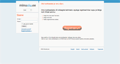 Desktop Screenshot of minuelu.ee